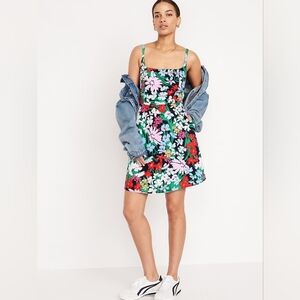 Old Navy Floral Mini Dress - Multicolor